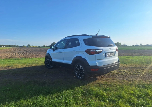 Ford EcoSport cena 72500 przebieg: 53150, rok produkcji 2020 z Września małe 631